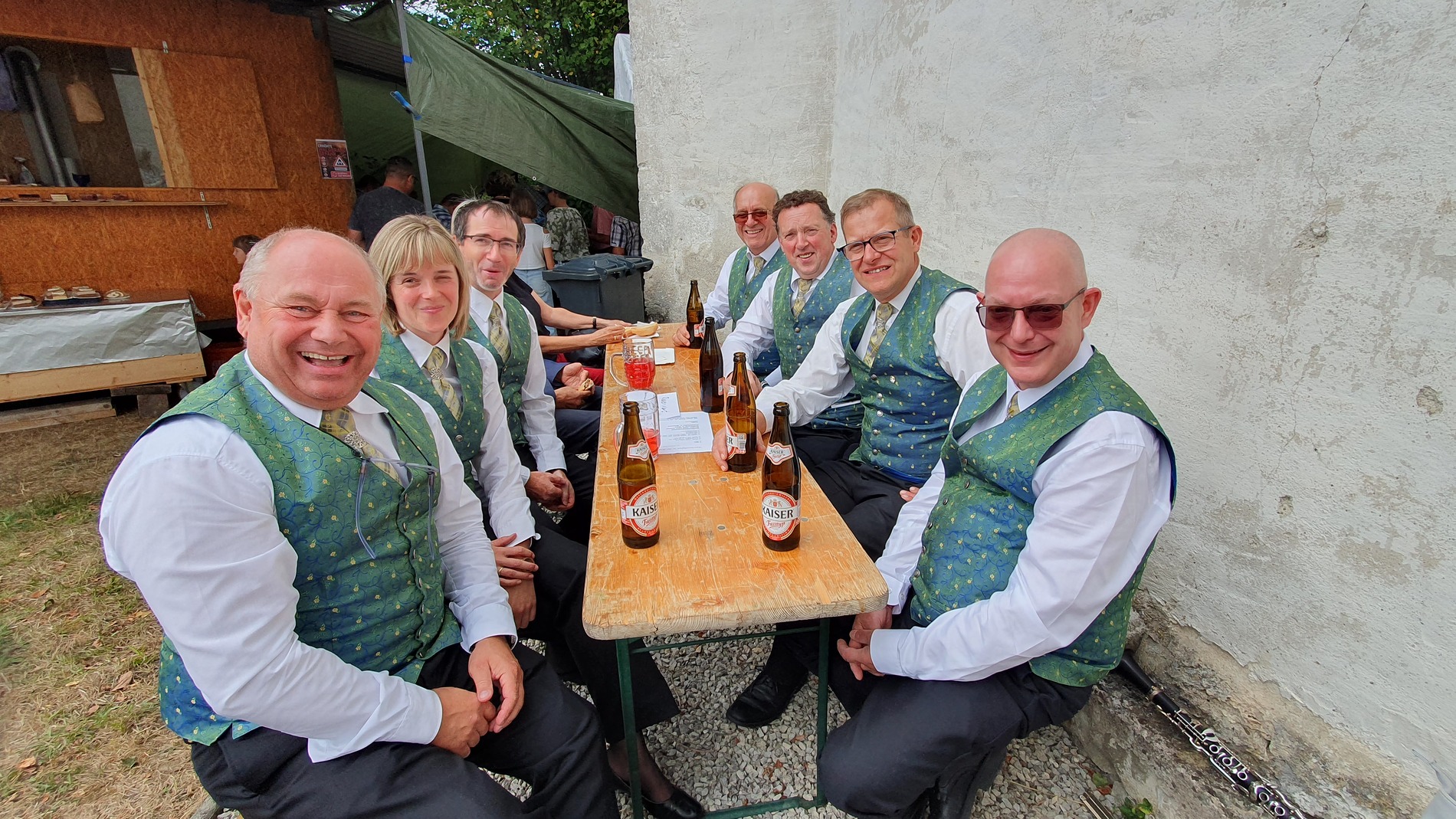 Der Tisch der Musikanten / © Pfarre Rabenstein